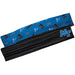 Middle Tennessee Black Solid And Blue Repeat Logo Headband Set - Vive La Fête - Online Apparel Store