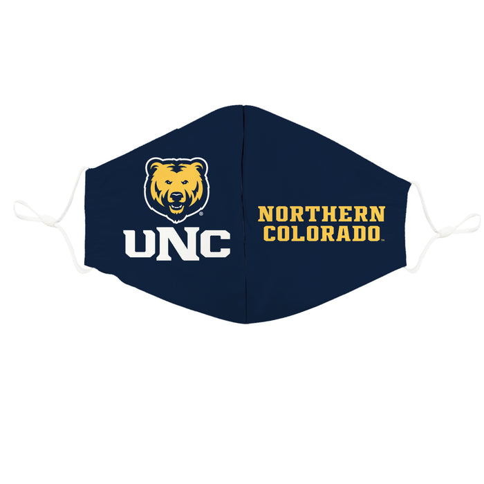 University of Northern Colorado Bears UNC 3 Ply Face Mask 3 Pack Game Day Collegiate Unisex Face Cover Reusable Washable - Vive La Fête - Online Apparel Store