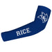Rice Owls Blue Arm Sleeves Pair - Vive La Fête - Online Apparel Store