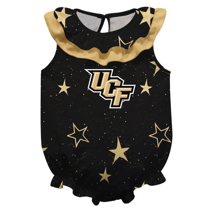 Central Florida Stars Black Girls Sleeveless Onesie - Vive La Fête - Online Apparel Store