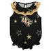 Central Florida Stars Black Girls Sleeveless Onesie - Vive La Fête - Online Apparel Store