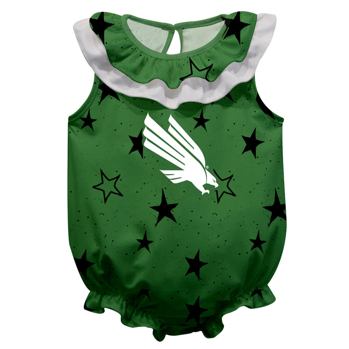 North Texas Stars Green Girls Sleeveless Onesie - Vive La Fête - Online Apparel Store
