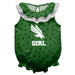 North Texas Swirls Green Girls Sleeveless Onesie - Vive La Fête - Online Apparel Store