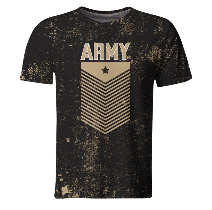 Army Black Gold Short Sleeve Men Tee Shirt - Vive La Fête - Online Apparel Store