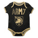 United States Military Academy Black Solid Short Sleeve Onesie - Vive La Fête - Online Apparel Store