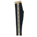 Army Gold Waist Gold Stripe Girls Black Legging - Vive La Fête - Online Apparel Store
