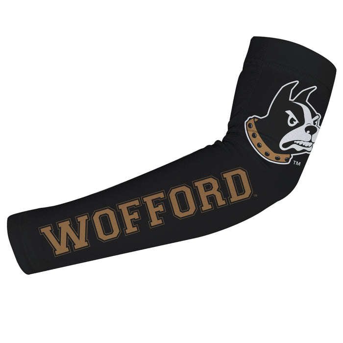 Wofford Black Arm Sleeves Pair - Vive La Fête - Online Apparel Store