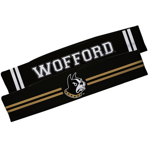 Wofford Black And Black Stripes Headband Set - Vive La Fête - Online Apparel Store