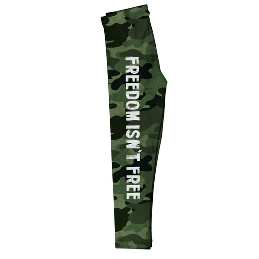 Freedom Camouflage Green Leggings - Vive La Fête - Online Apparel Store